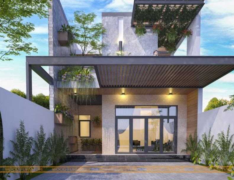 Mặt tiền nhà 800 triệu