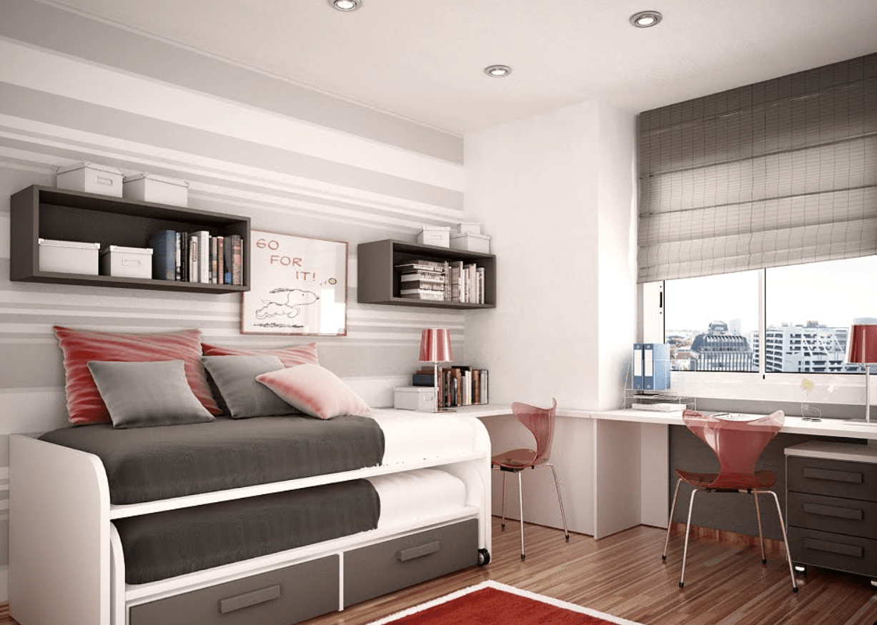 Nội thất thông minh nhà 3 tầng 20m2