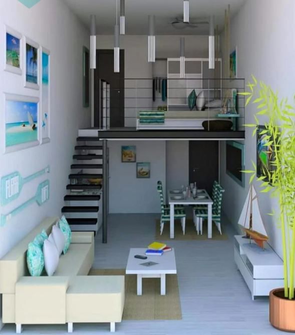 Nội thất tiện nghi cho nhà 20m2