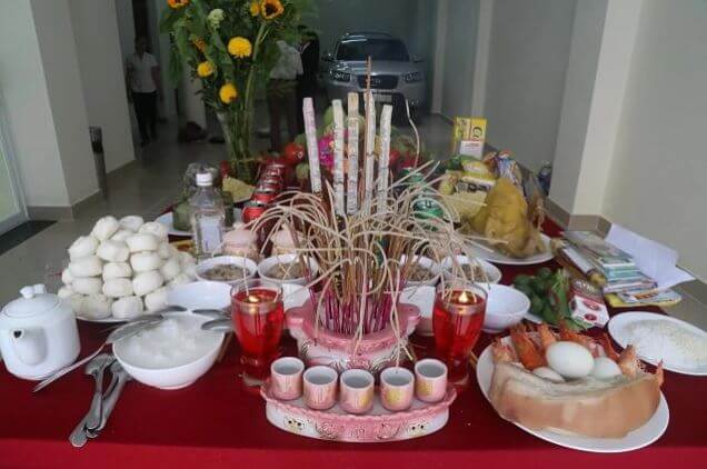 cúng nhập trạch chung cư