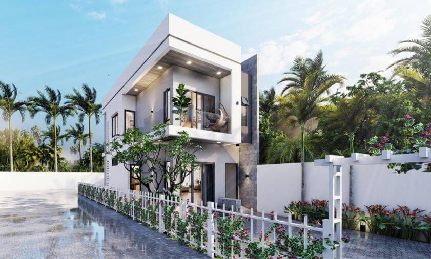 Nhà 2 Tầng Không Gian Mở