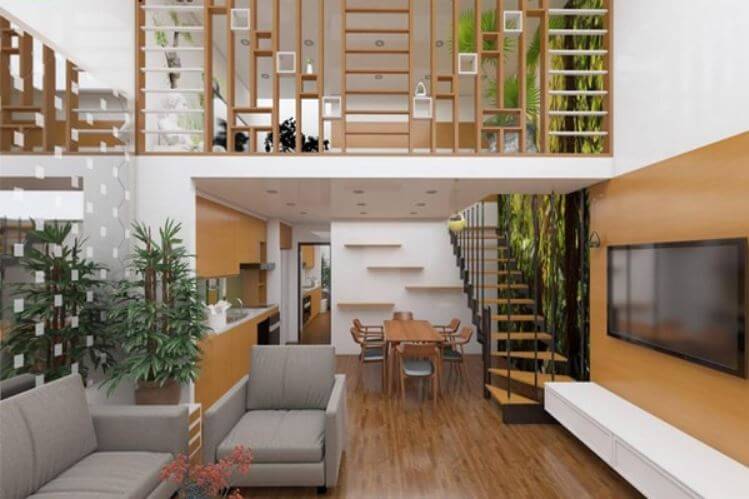 Mẫu Nhà Gác Lửng đẹp 2022