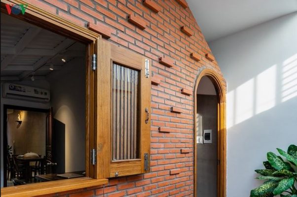 mẫu xây nhà gạch không tô