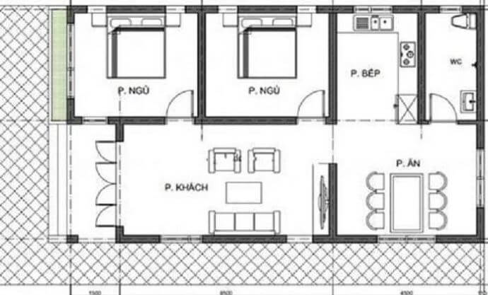 xây nhà cấp 4 giá 70 triệu