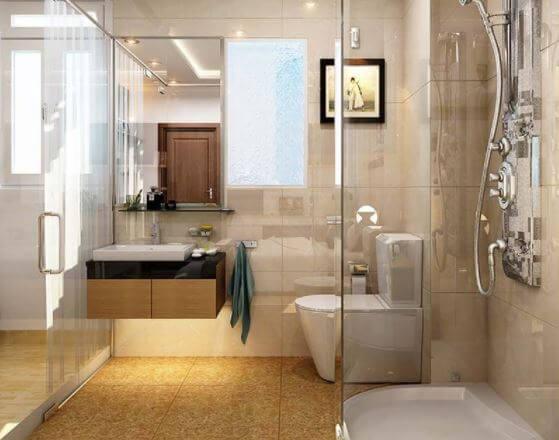 thiết kế nhà vệ sinh và nhà tắm riêng