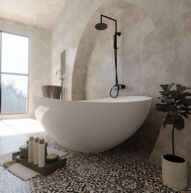 thiết kế phòng tắm 10m2