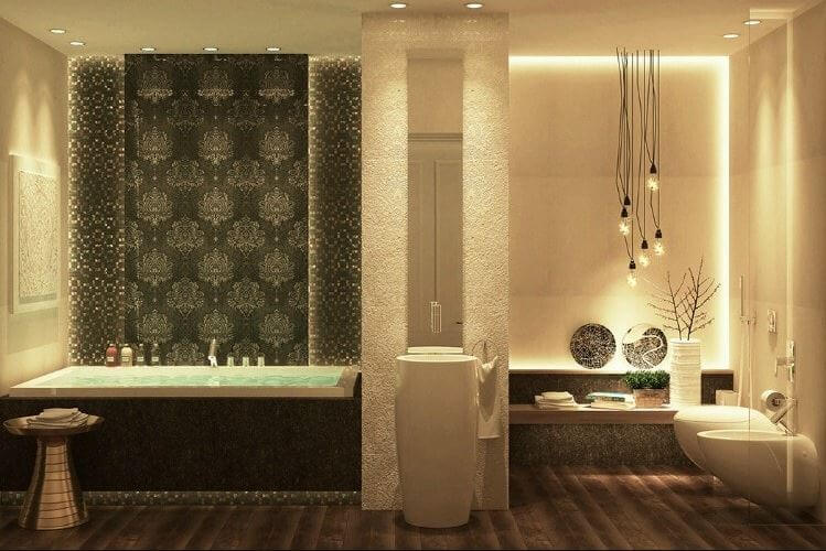 thiết kế phòng tắm 10m2
