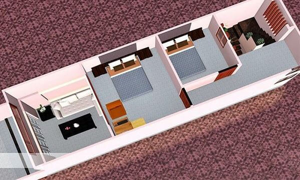 nhà cấp 4 gác lửng giá 300 triệu