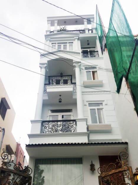 nhà ống tân cổ điển 2 tầng
