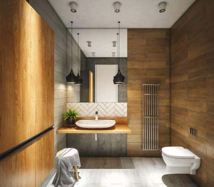 thiết kế nhà vệ sinh kiểu nhật