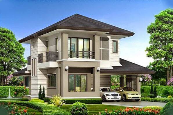 mẫu thiết kế nhà đẹp giá 800 triệu