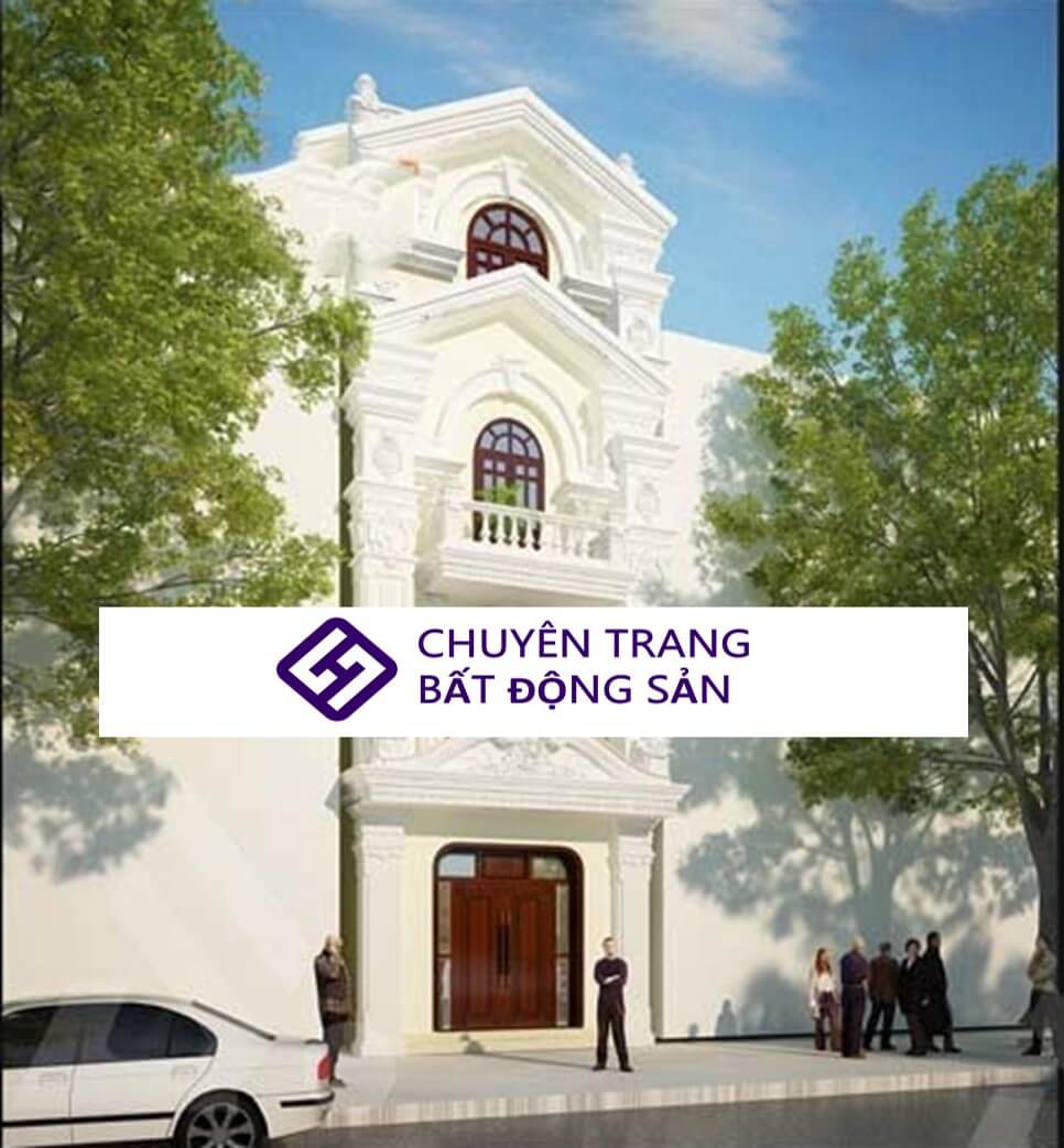 nhà ống 3 tầng kiểu Pháp