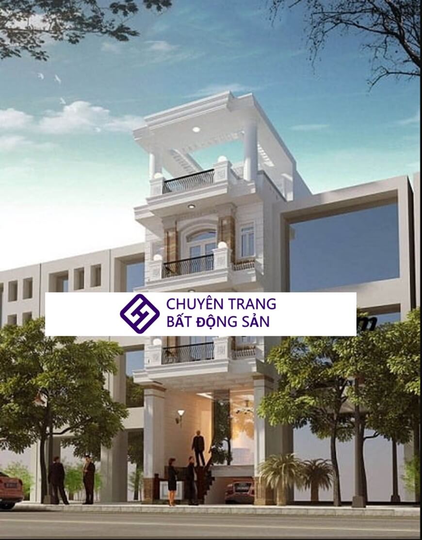 nhà ống 3 tầng kiểu Pháp