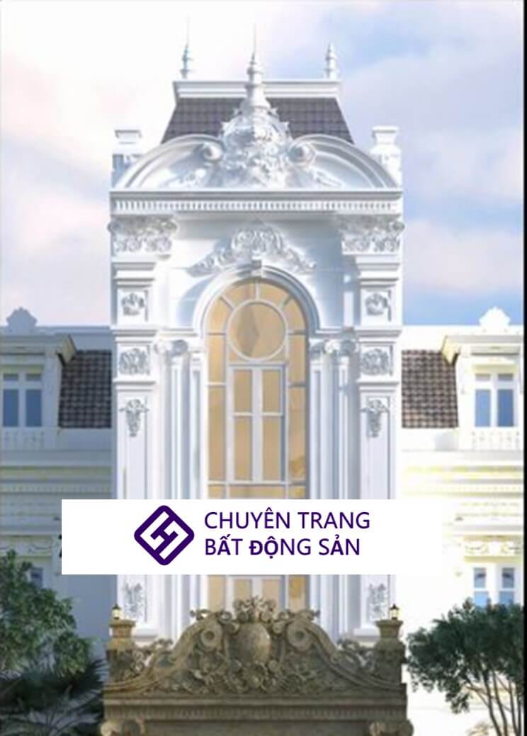 nhà ống 3 tầng kiểu Pháp