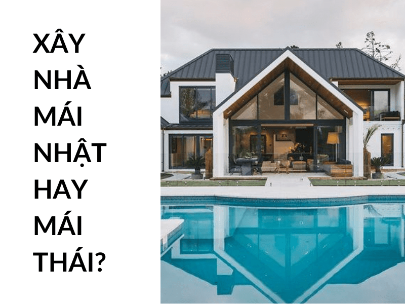 mái nhật và mái thái