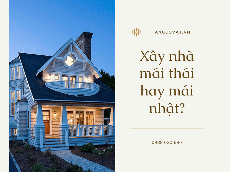 mái nhật và mái thái