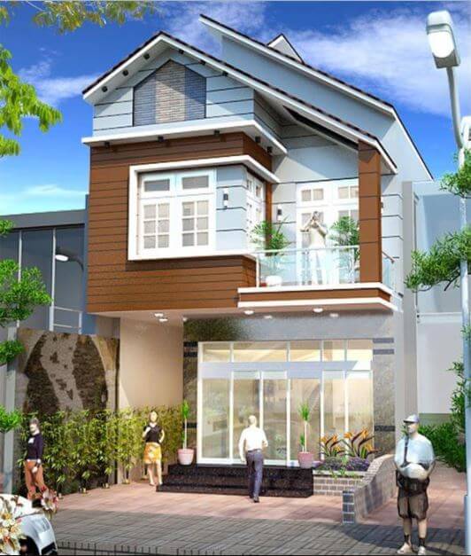 nông thôn nhà 2 tầng mái thái 500 triệu